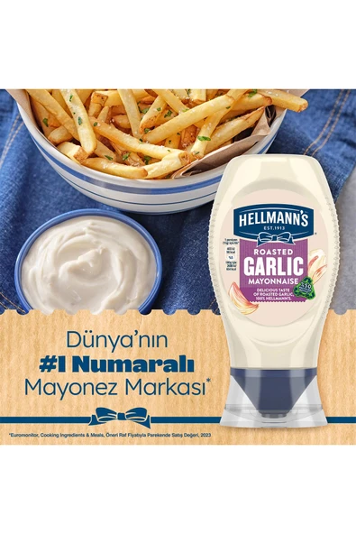 Hellmann's Trüflü Mayonez 235g + Sarımsaklı Mayonez 235g - Resim 6