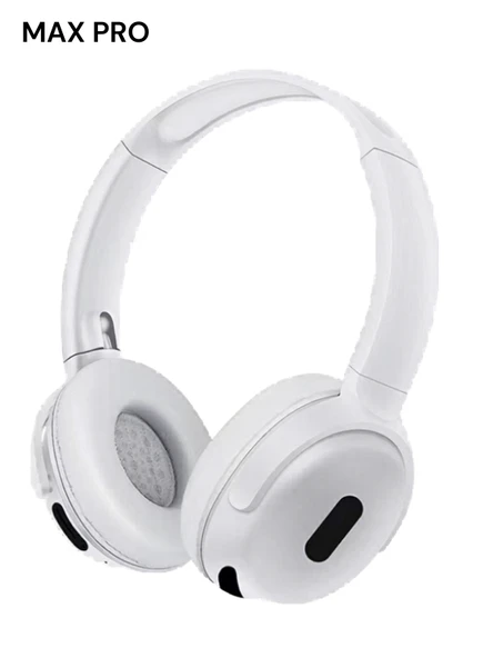 MAXPRO Kablosuz Bluetooth Kulaklık  Hi-Fi Ses, Wireless 5.3, Uzun Pil Ömrü Beyaz ürün görseli 1