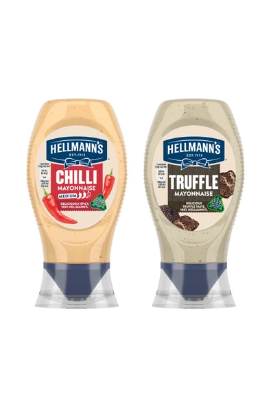 Hellmann's Trüflü Mayonez 235g Acılı Mayonez 230g - Resim 2