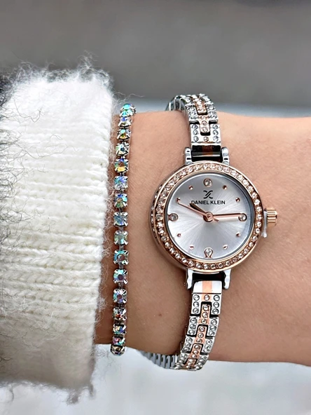 Daniel Klein Premium Kadın Kol Saati 22 mm - Resim 5