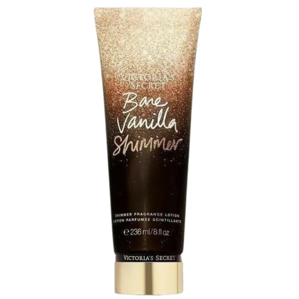 Victoria's Secret Bare Vanilla Shimmer Fragrance Lotion 236 ml Kadın Vücut Losyonu ürün görseli 1