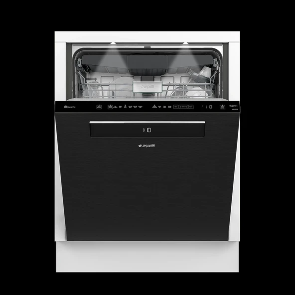 Arçelik ABM 152 D 5 Programlı Ankastre Bulaşık Makinesi - Resim 2