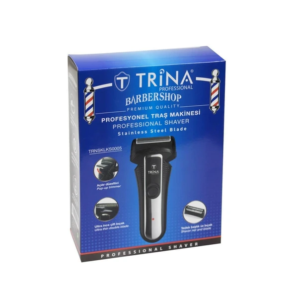 TRİNA PROFESYONEL TRAŞ MAKİNASI - Resim 2