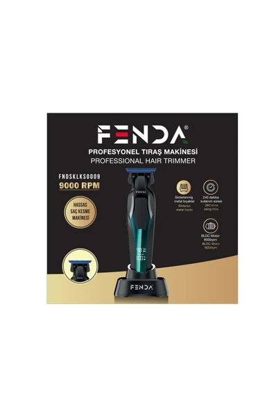 FENDA PROFESYONEL TIRAŞ MAKİNASI - Resim 3