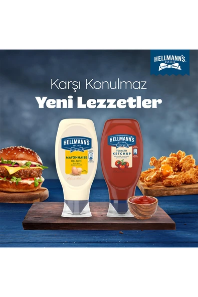 Hellmann's Ketçap 460g X 3 Adet - Resim 7