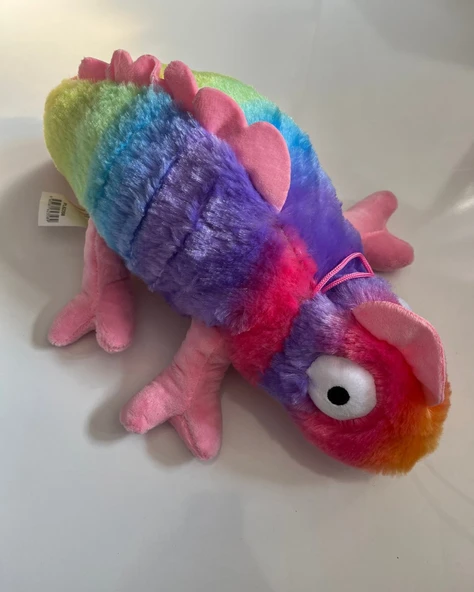 Peluş Bukalemun 40 Cm - Resim 4
