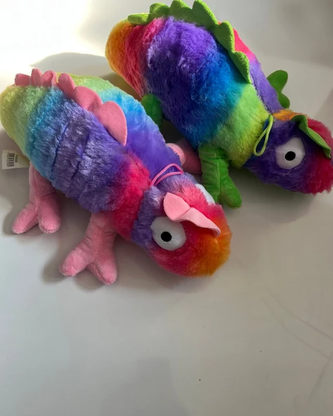 Peluş Bukalemun 40 Cm - Resim 3