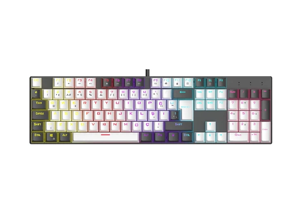 GAMEAGLE TİTAN MK-105X1ABB MEKANİK KABLOLU KLAVYE BLUE SWITCH ürün görseli 1