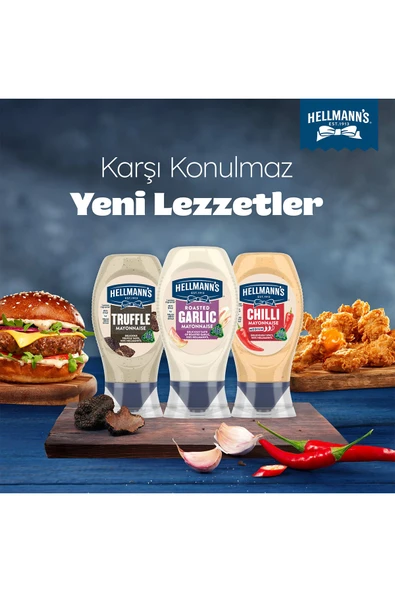 Hellmann's Acılı Mayonez 230g X 2 Adet - Resim 7