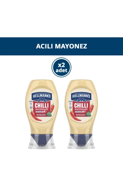 Hellmann's Acılı Mayonez 230g X 2 Adet ürün görseli 1