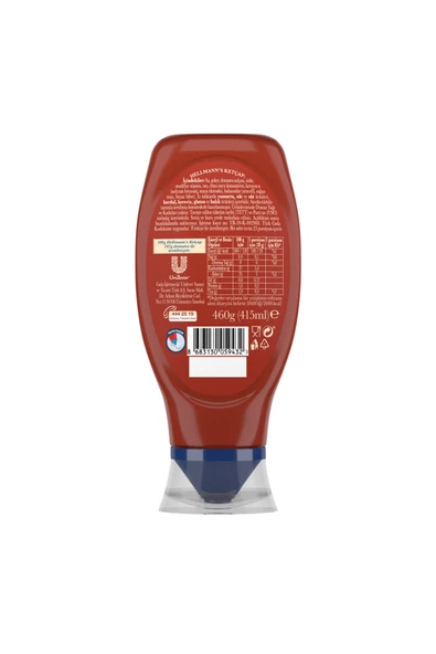 Hellmann's Ketçap 460g X 3 Adet - Resim 8
