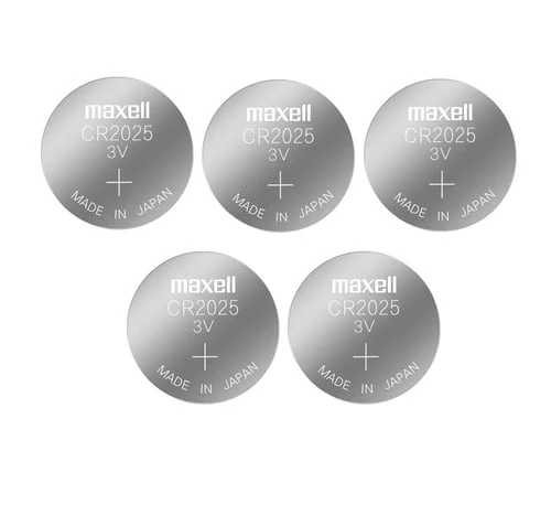 Maxell Cr2025 Lithium Pil - 5 ADET ürün görseli 1