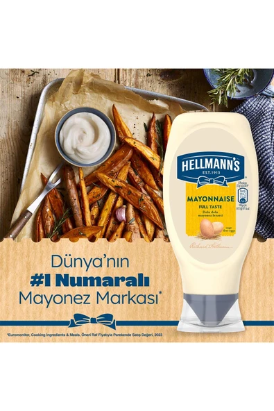 Hellmann's Mayonez 385g X 2 Adet - Resim 3