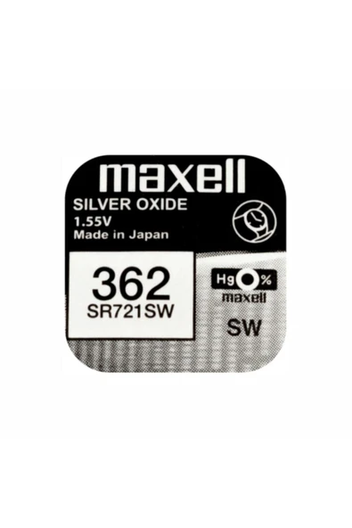 Maxell Sr721sw 362 Saat Ve Cihaz Pili - 1 Adet ürün görseli 1