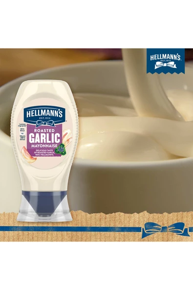 Hellmann's Sarımsaklı Mayonez 235g X2 - Resim 6