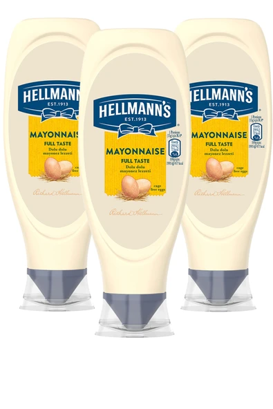 Hellmann's Mayonez 530 gr x 3 Adet ürün görseli 1