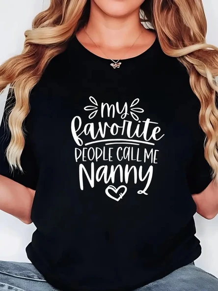 Baskılı Oversize Bisiklet Yaka T-shirt - Siyah ürün görseli 1