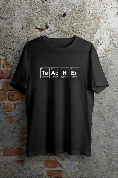 24 Kasım Öğretmenler Günü Baskılı Özel T-shirt - Siyah ürün görseli 1