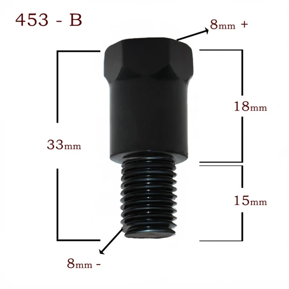 HSB-453-BAYNA DÖNÜŞTÜRÜCÜ APARAT 8MM- / 8MM+ ürün görseli 1
