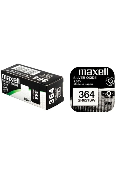 Maxell Sr621sw 364 Saat Ve Cihaz Pili - 1 Adet ürün görseli 1