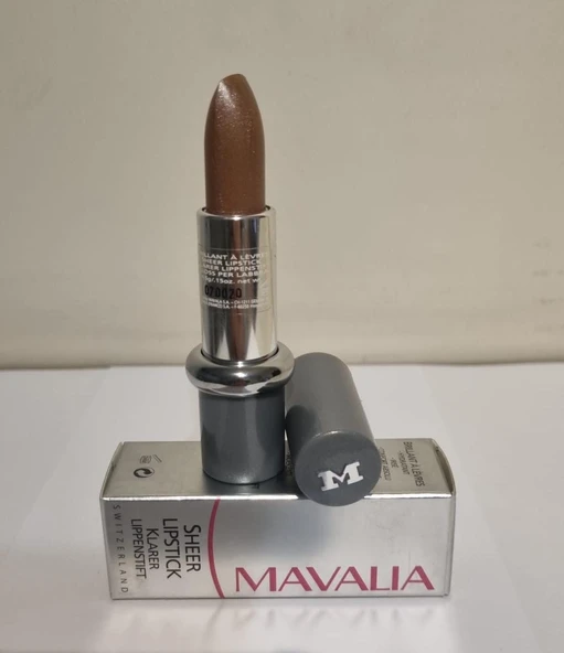 Mavala Mavalıa -587 Lucky Star- Sheer Lipstick 4,5g Koyu Kahve ürün görseli 1