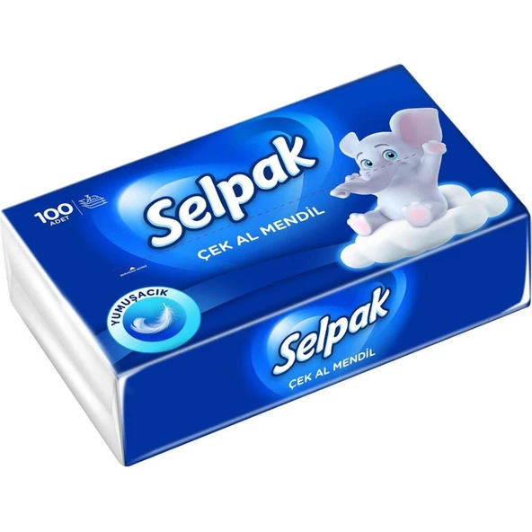 Selpak Çek Al Mendil 100 Adet ürün görseli 1