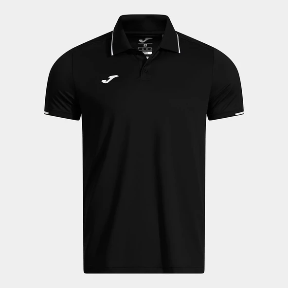 Joma Torneo Short Sleeve Polo Black Erkek Polo Yaka Siyah Tişört ürün görseli 1