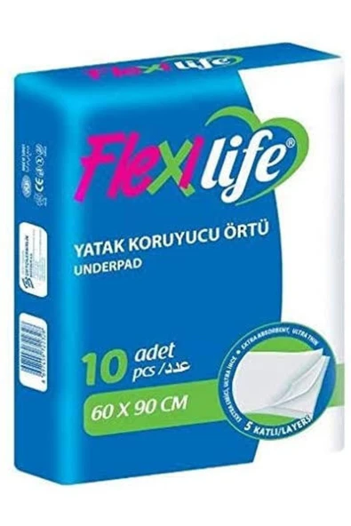 Flexilife Hasta Yatak Koruyucu Örtü 10lux2 Paket ürün görseli 1
