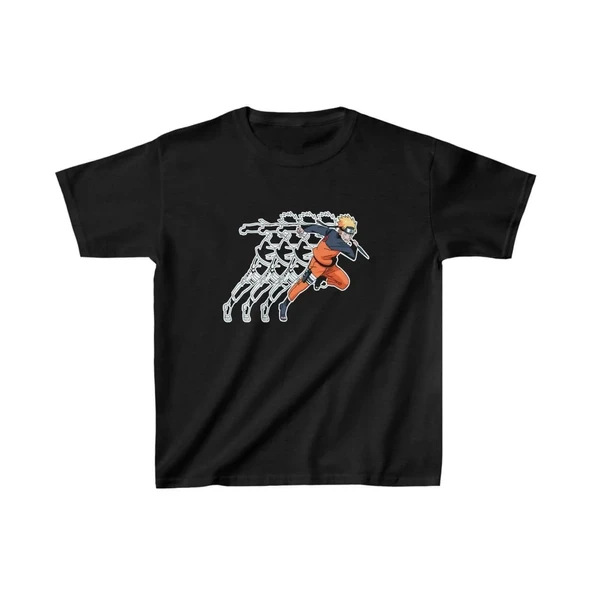 Çocuk Unisex Baskılı T-Shirt - Siyah P250654S459 ürün görseli 1