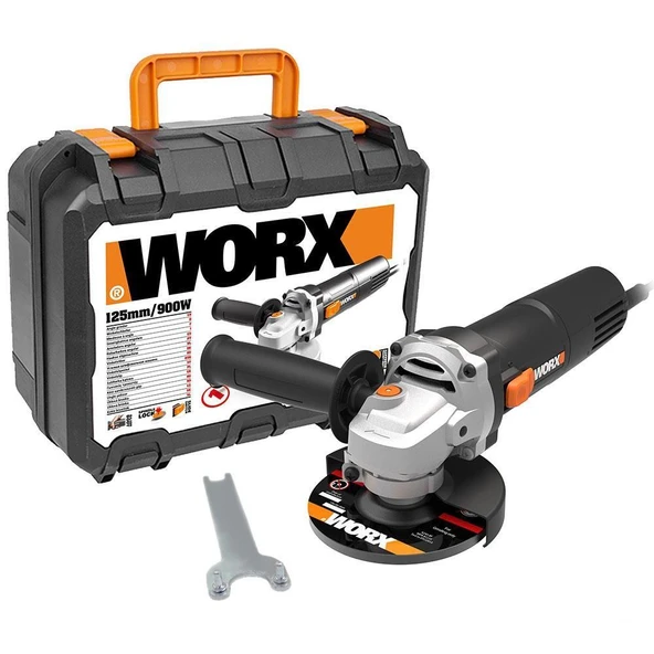 WORX WX718 900Watt 125mm Profesyonel Avuç Taşlama ürün görseli 1