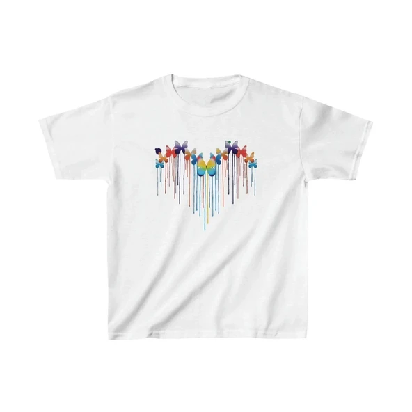 Çocuk Unisex Baskılı T-Shirt - Beyaz P250667S3773 ürün görseli 1