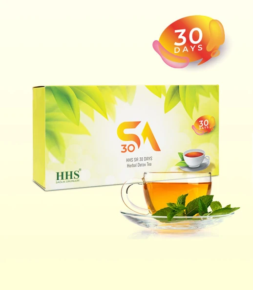 Hhs Sa 30'lu Bitkisel Diyet & Detoks Çayı Form Çayı - Resim 3