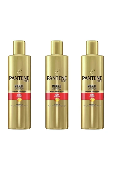 Pantene Renk Koruma Keratin Koruyuculu 250ml *3 Adet Kampanyalı Set ürün görseli 1