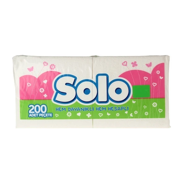 Solo Peçete 200 x 12'li Set - Resim 2