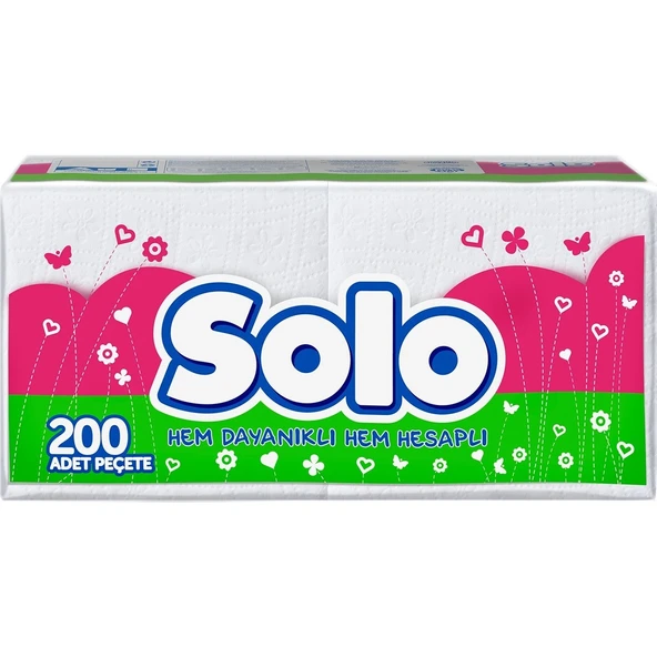Solo Peçete 200'lü x 4'lü ürün görseli 1