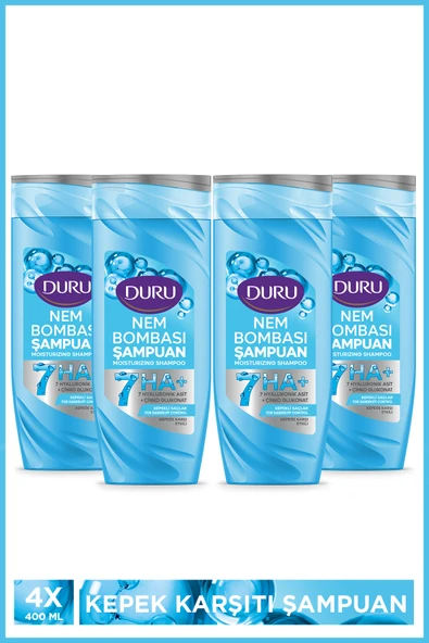 MAVI Duru Kepekli Saçlar için Kepeğe Karşı Etkili Şampuan 4x400 Ml ürün görseli 1