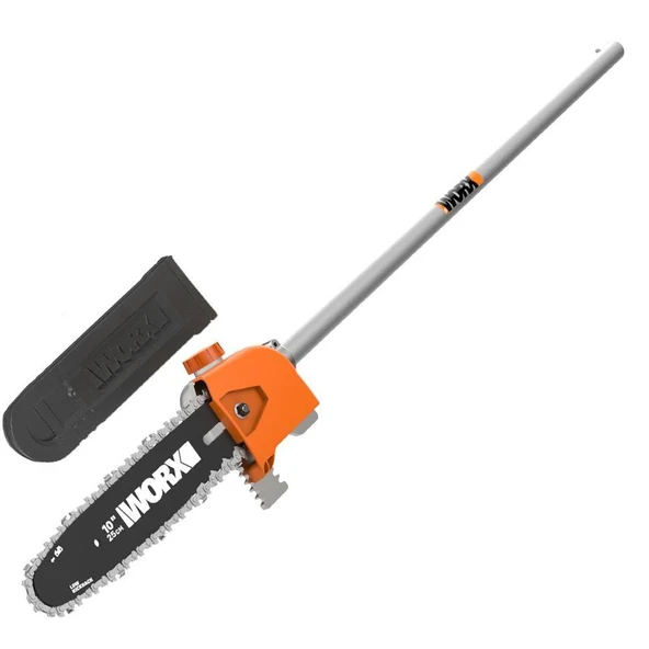 WORX WA0222 WG186E.1 ile Uyumlu 25CM Teleskobik Uzatmalı Zincirli Dal Budama Başlığı ürün görseli 1