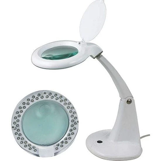 Steweld 8093LED Led Işıklı Masaüstü Büyüteç 3+12 X ürün görseli 1
