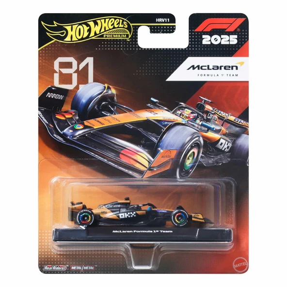 Hot Wheels Premium Formula 1 Yarış Arabası Tekli Paket Karışık ürün görseli 1