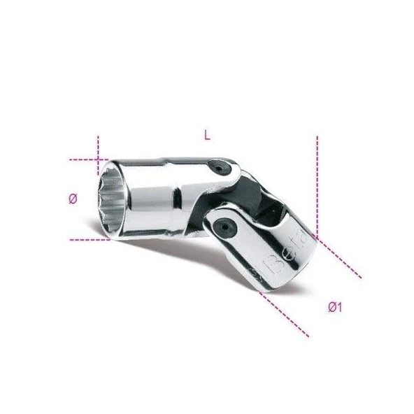 Beta 910B/SN16 6 Köşe Lokma 3/8'' - Resim 2