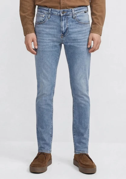 Mavi M00424A1497 James Mid Blue Comfort Mavi Jean Pantolon Erkek Kot Pantolon ürün görseli 1