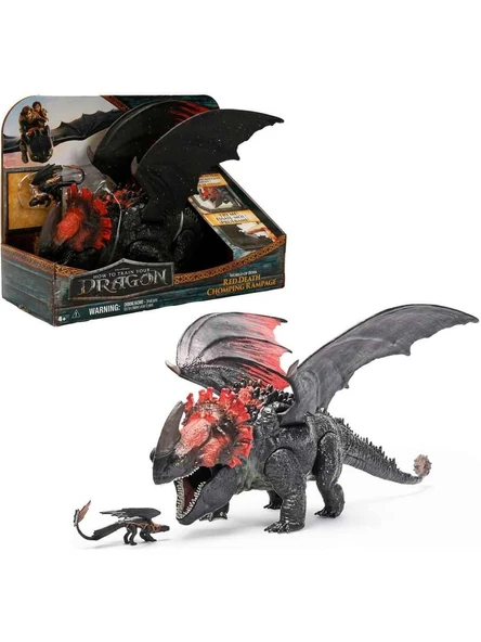Dragons Dreamworks Red Death Chomp Film Figürü 28 CM ürün görseli 1