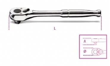 Beta 910m/55 Lokma Cırcır Kolu 3/8 ürün görseli 1