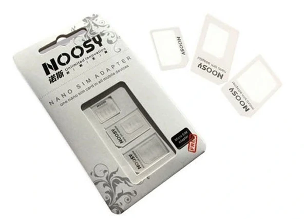 Noosy: Nano Ve Micro Sim Kart Adaptörü - Resim 3