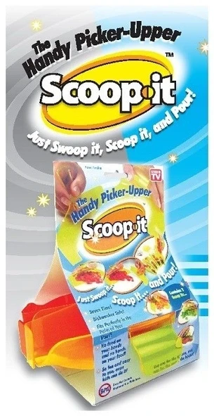 Scoop İt Çok Amaçlı Pratik Faraş - Resim 4