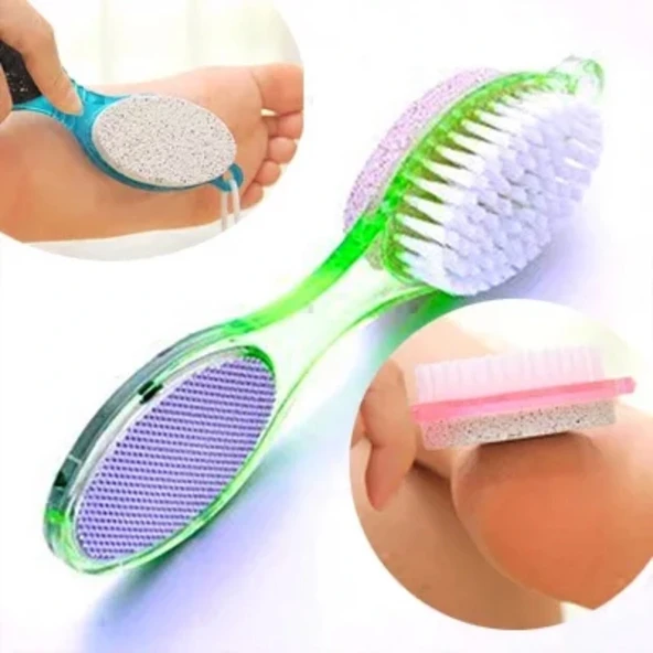Törpülü Fırçalı Topuk Taşı - 4in1 ürün görseli 1