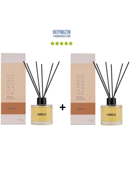 Bambu Çubuklu Odunsu Dekoratif Ortam Kokusu Classic Place 120 ml x2 ürün görseli 1