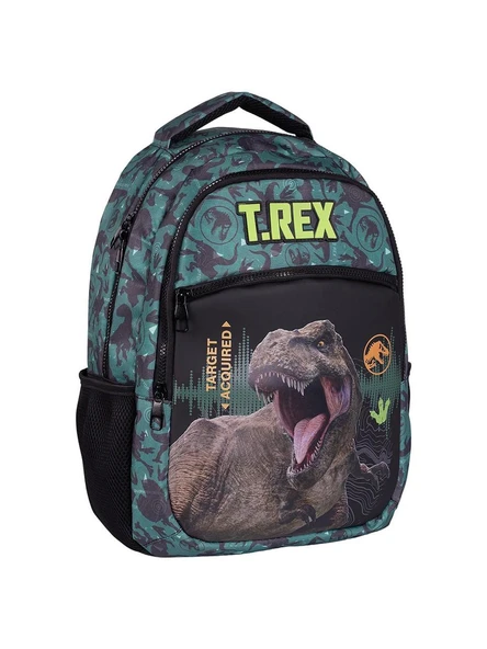 Tmn Jurassic World Okul Çantası 3 Bölmeli Okul Sırt Çantası ürün görseli 1