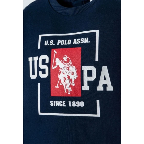 U.s. Polo Şortlu Takım Usb2868 Lacivert - Resim 2