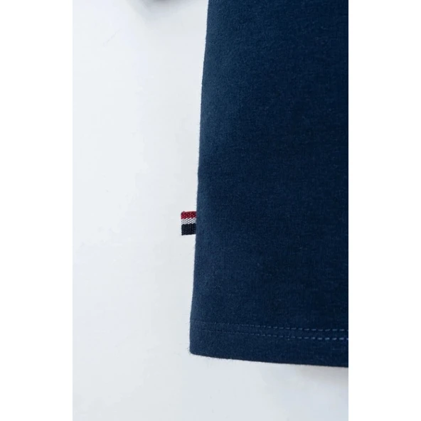 U.s. Polo Şortlu Takım Usb2868 Lacivert - Resim 3